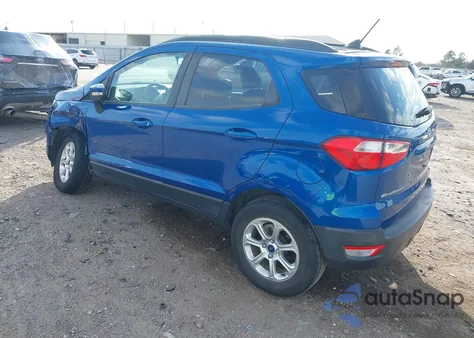 2018 Ford Ecosport Se z USA, uszkodzony, nr VIN MAJ6P1UL2JC209262